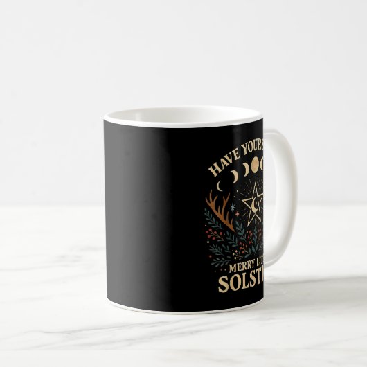 Mug Have Yourself A Merry Little Solstice Witchcore  (Devant droit)