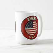 Mug Hawaii États-Unis d'Amérique (Devant droit)