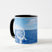 Mug Hawaii Îles Aloha Turtle (Devant gauche)