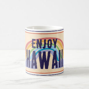 MUG HAWAII PLATE DE VOITURE PROFITEZ DE HAWAII