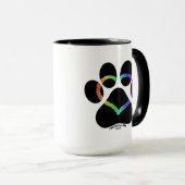 Mug Hawaii Practice Aloha - Kitty Love Rainbow (Devant droit)