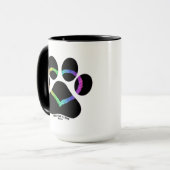 Mug Hawaii Practice Aloha - Kitty Love Rainbow (Devant gauche)