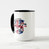 Mug Hawaii Practice Aloha - Tribal Honu HIFlag (Devant gauche)