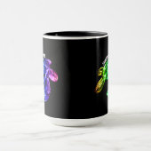Mug Hawaii Practice Aloha - Tribal Honu Rainbow (Centre)