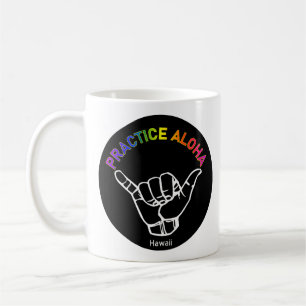 Mug Hawaii Pratique Aloha Shaka (Hang lâche)