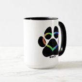 Mug Hawaii Puppy Love Rainbow (Devant droit)