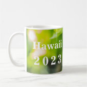 Mug Hawaii Red Hibiscus Flower Trier Année (Gauche)