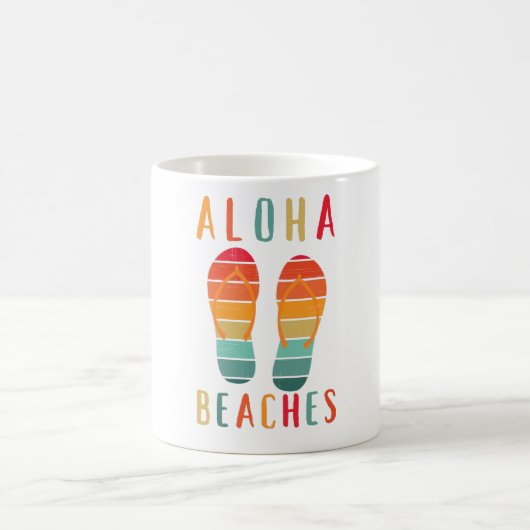 Mug Hawaii Sandles plages d'Aloha (Centre)