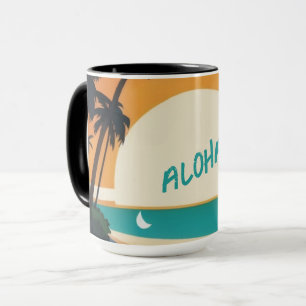 Mug Hawaiian/Aloha/Tropical/plage