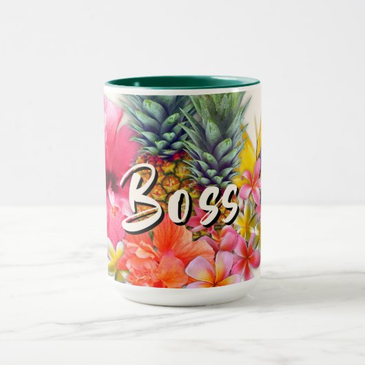 Mug Hawaiian Collection Boss Text (Centre)