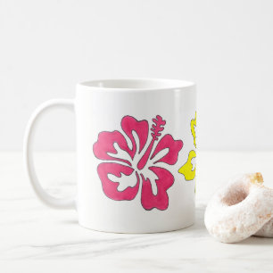Mug Hawaiian Hibiscus Tropical Flower Floral Island