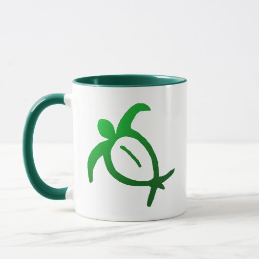 Mug Hawaiian Honu Petroglyph (Gauche)