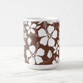 MUG HAWAIIAN HULA (HIBISCUS) BROWN (Centre)