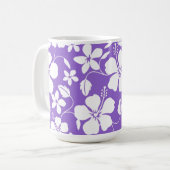 MUG HAWAIIAN HULA (HIBISCUS) LUMIÈRE PURPLE (Devant gauche)