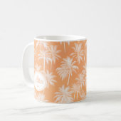Mug Hawaiian Palm Tree Silhouette Motif Tacao ID1093 (Devant gauche)