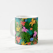Mug Hawaiian Tropical Floral Palm Feuille (Devant gauche)
