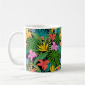 Mug Hawaiian Tropical Floral Palm Feuille (Gauche)