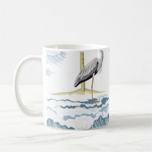 Mug Hawaiian vintage, motif d'été fleuri.