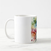 Mug Hawk in serene nature 280824AREF135 - Watercolor (Gauche)