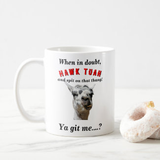 Mug Hawk tuah cracher llama nouveauté parodie