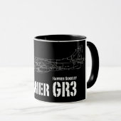 Mug Hawker Harrier GR3 "Jump Jet" (Devant droit)