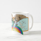 Mug Hawkman survole le ciel (Devant droit)