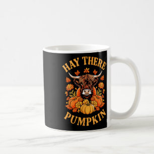Mug Hay There Pumkin Highland Cow Automne Automne Than