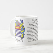 Mug Hayden, l'origine, la signification et la crête (Devant gauche)