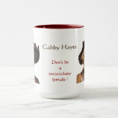 Mug Hayes bavard (Centre)