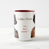 Mug Hayes bavard (Centre)