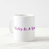 Mug Hayley Est Un Angel Spécial (Devant gauche)