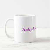 Mug Hayley Est Un Angel Spécial (Gauche)