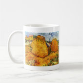 Mug Haystacks en Provence par Van Gogh. (Gauche)