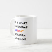 Mug hazmat, technicien (Devant gauche)