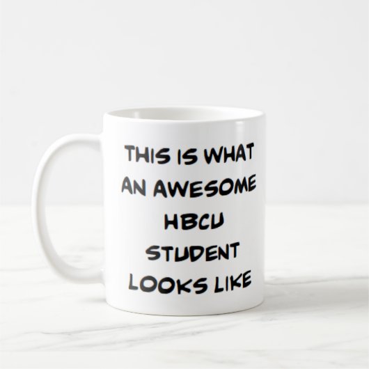 Mug hbcu étudiant, génial (Gauche)