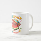 Mug Hé été Bonjour Soleil Pastèque (Devant droit)