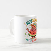 Mug Hé été Bonjour Soleil Pastèque (Devant gauche)