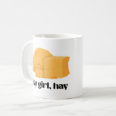 Mug Hé fille, foin (Devant gauche)