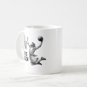 Mug He is Rizzin - Basketball Jesus Funny Jesus Meme (Devant gauche)