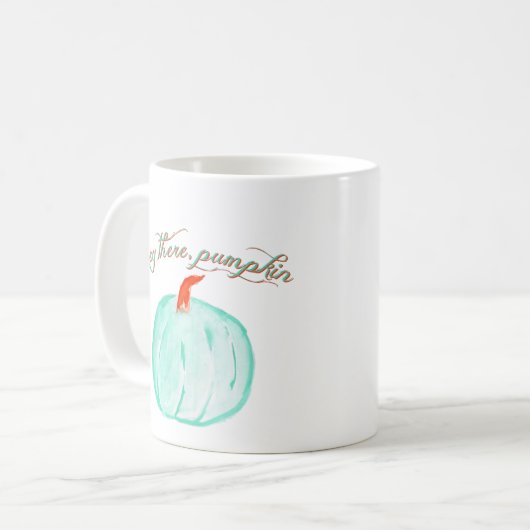 Mug "Hé là, citrouille " (Devant gauche)