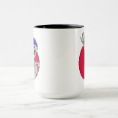 Mug Hé les amis Squelette cool et drôle (Centre)