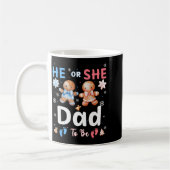 Mug He Or She Dad To Be Christmas Gingerbread Gender R (Gauche)