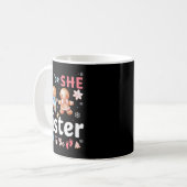 Mug He Or She Sister To Be Christmas Gingerbread Gende (Devant gauche)