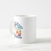Mug He Sees What You've Been Reading Santa Christmas B (Devant gauche)