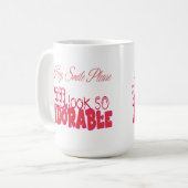 Mug Hé, souriez s'il vous plaît (Devant gauche)