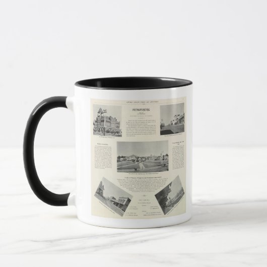 Mug Healdsburg, Californie (Gauche)