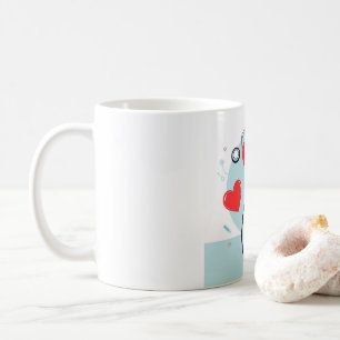 Mug Healing Hands, Soins Coeurs - Infirmière et Docteu