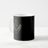 Mug Healing Moon in Hands • Emotional Recovery & Inner (Devant gauche)