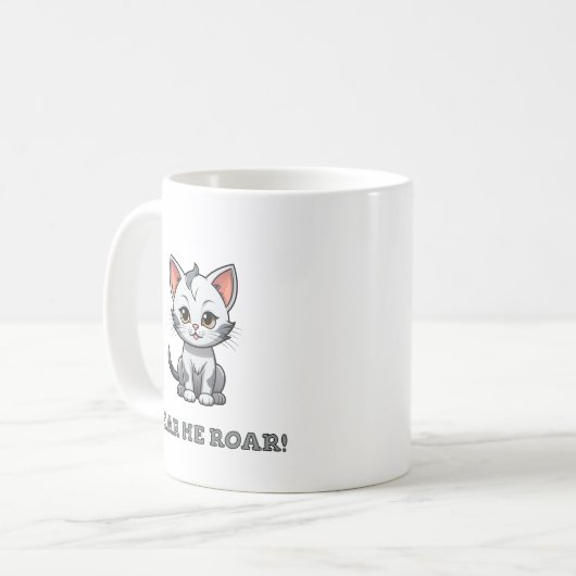 Mug Hear Me Roar t-shirt (Devant gauche)