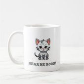 Mug Hear Me Roar t-shirt (Gauche)